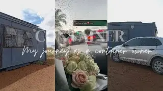 MY JOURNEY OF OWNING A SHIPPING CONTAINER | TURNING A HOME TO AN OFFICE | South African youtuber