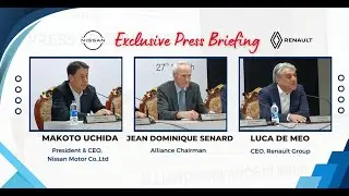 Exclusive Press Briefing: Insights from Top Executives at Nissan and Renault