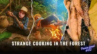 Wild yam harvesting and primitive cooking technique