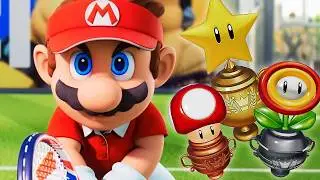Mario Tennis Fever - All Tournament Cups (100%)