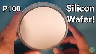 P100 Silicon Wafer: A Nearly Perfect, Polished, Crystal