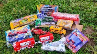 Mencari Mainan Mobil Balap, Mobil Polisi, Pemadam, Ambulance, Truk Molen, Truk Oleng, truk towing