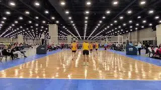 MKE Sting 16-3 vs. RVA Boys 16 Navy, Set 1