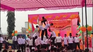 Dalimss sunbeam school, Sanghati / 27 Boys Pyramid formation | jai ho | Performance by student 