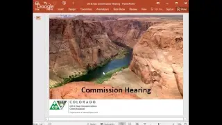 COGCC Commission Hearing - January 9, 2018 - Part 2