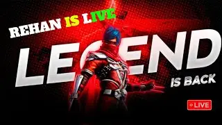 😈 LEGEND IS BACK 🔥 | REHAN IS LIVE 🔴 | FREE FIRE MAX RANK PUSH + CUSTOMS | FF MAX LIVE STREAM