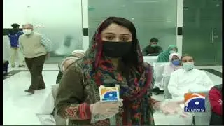 Islamabad mein Corona Vaccination ka Amal Jari
