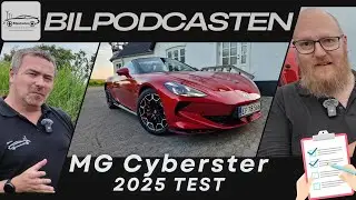 MG Cyberster, &aring;rets vildeste elektriske sportsvogn i stor test