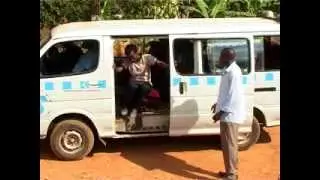 Kansiime Anne the taxi conductor.