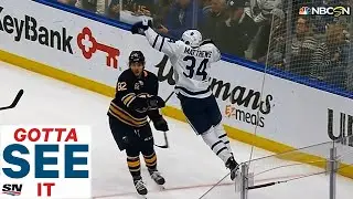 GOTTA SEE IT: Auston Matthews Makes Spectacular Play To Score On Wraparound