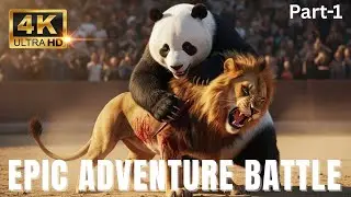 Panda, Dragon & Lion Animated Epic &mdash; Part 1 of Animal Adventure