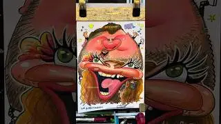 Ranking Extremely Funny Caricature Drawings 😂 #ranking #shorts