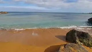 The beautiful sand is back at San Blas Bay in Gozo.