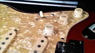 FENDER SAMARIUM COBALT NECK AND MIDDLE PICKUP