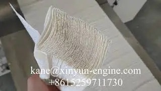 Full automatic 2 lines N fold hand towel paper machine