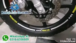 Makkah Auto Decoration YBR modified