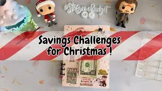 Savings Challenges for Christmas! Lets cash stuff $100