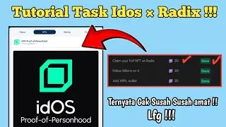 Tutorial Selesaikan Quest Idos &times; Radix wallet Mint Nft !!!