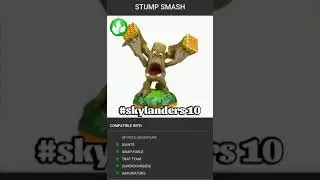 Skylanders alle Varianten von Stump Smash 🎉🌱| #skylanders10 #shorts