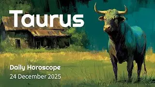Taurus Daily Horoscope &ndash; 24 December 2025