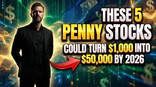 These 5 Penny Stocks Could Turn $1,000 Into $50,000 by 2026