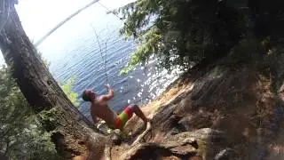 Piseco Lake Rope Swing