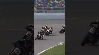 It was a 𝒑𝒂𝒄𝒌𝒆𝒅 race during Super Hooligan race 1 at Daytona. #motoamerica #motorsport