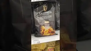 Guinness makes chips?? #guinness #beer #chips #food #foodie #potatosnacks #eat #meijer #shopping