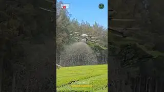 Amazing Fertilizer Spreading Agriculture Drone Machine