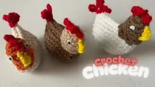 Crochet Mini Chicken Plush Tutorial