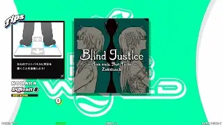 【DDR WORLD】Blind Justice～Torn souls, Hurt Faiths ～ Zektbach  【DOUBLE Difficult8】SPEED377-454 REVERSE