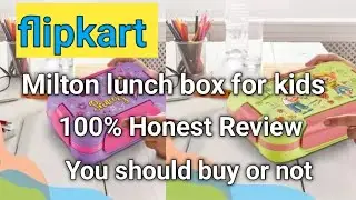 Milton lunch box // more space in small size #milton #lunchbox #flipkartshopping #flipkartbestfinds