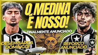 🚨🚨OFICIAL! BOTAFOGO ANUNCIA CONTRATACO DE CRISTIAN MEDINA! REFOR&Ccedil;O DE PESO DA JANELA!!!!
