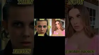 stranger things all star🌟 cast THENvsNOW #viral #india #viralvideo #shorts #short #shortsvideo