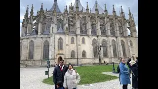Kutn&aacute; Hora - UNESCO Treasure of Czech Republic (St. Barbara's Church; Sedlec Ossuary-Bone Church; ..