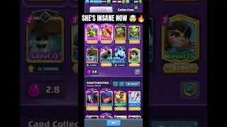 MAX LEVEL VALKYRIE?! Level 15 Upgrade! |CLASHROYALE| #shorts #supercell #gaming