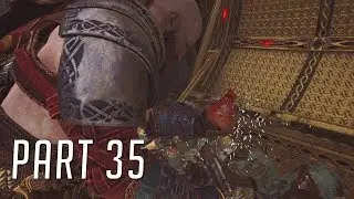 God of War (Hard) 100% Walkthrough 35 (Exploring Shores of Nine)