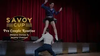 Savoy Cup 2022 - Pro Couple Routine - Melanie Deniau & Jeremy Chanton