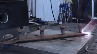 Blasting the rust right off!!