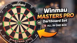 🎯 ВСЁ НЕОБХОДИМОЕ В ОДНОЙ КОРОБКЕ! Набор для дартса Winmau Masters Pro