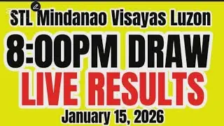 STL Mindanao Visayas Luzon Result 8pm Draw January 15,2026