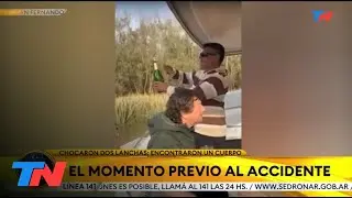 TRAGEDIA EN RÍO LUJÁN I Momento previo al accidente