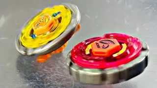 Classic Metal Fusion Battle!!! (Flame Sagittario vs Dark Gasher) INSANE BEYBLADE METAL FIGHT!!!