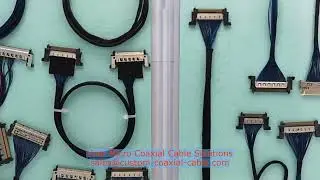 IPEX 20848-040T-01 lvds cable construction High-Speed Ribbon Coax Cable Assemblies Cable Assembly Ge