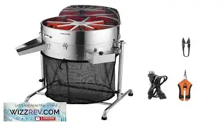 VEVOR Electric Bud Leaf Trimmer 18 in Tiltable Bud Trimmer with Sharp
