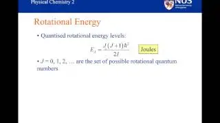 Rotational Spectroscopy - Part IV
