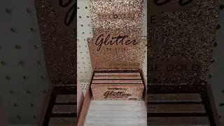 New Glitter Pallete At Dollar Tree #makeup #dollartree #shopwithme