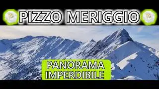 PANORAMA IMPERDIBILE ❤️ al Pizzo Meriggio 😍invernale da Campelli #trekking valtellina# montagna