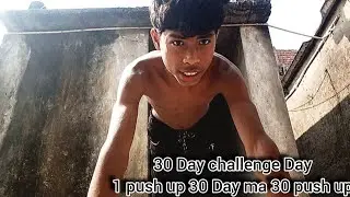 30 Day challenge Day in 1 push up 30 Day ma 30 push up