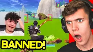Streamers Being BANNED Live on Fortnite! (UNEXPECTED)
